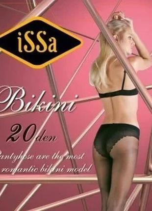 Колготки issa plus bikini20  3 чорний