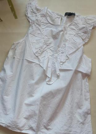 Primark белая блузка рубашка