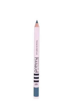 Олівець для очей pretty by flormar styler eye pencil 107 — army green