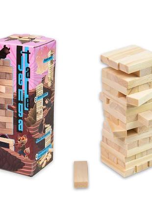 Настільна гра strateg jenga tale 48 брусків укр. 30966