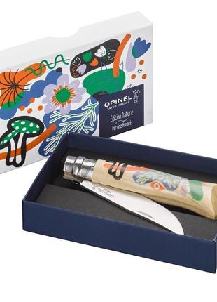 Нож opinel № 8 limited edition nature by perrine honore