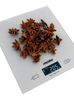 Весы кухонные электронные mesko ms 3145