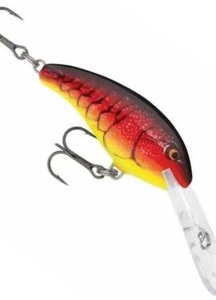 Воблер на хищника rapala shad dancer sdd04 rfcw, 2.1-3 м