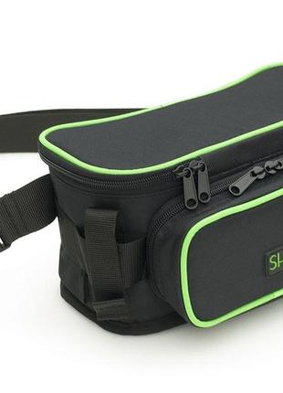 Сумка спиннингиста поясная shaptala сд9 для ходовой рыбалки