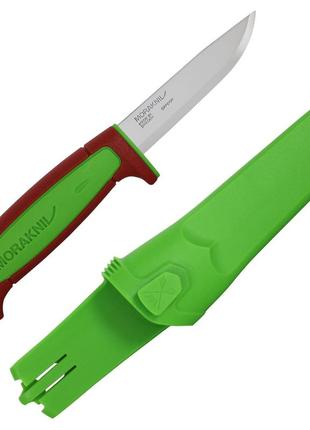 Ніж morakniv basic 511 le 2024 ivy green/dala red (14281)