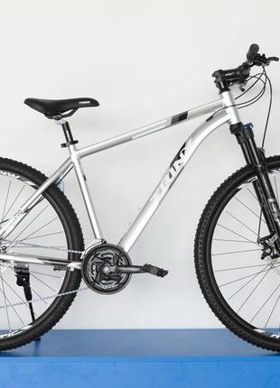 Гірський велосипед trinx m136 pro 29"x19" silver-white-grey