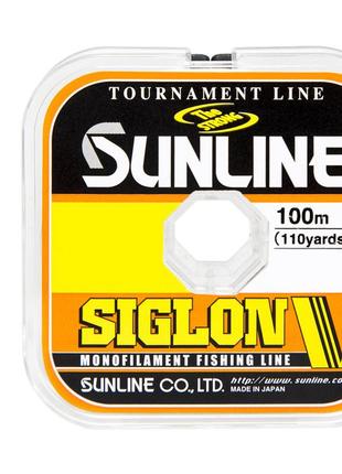 Леска sunline siglon v 100m #0.6/0.128mm 1.5kg