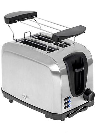 Тостер adler ad 3222 600-1000 вт