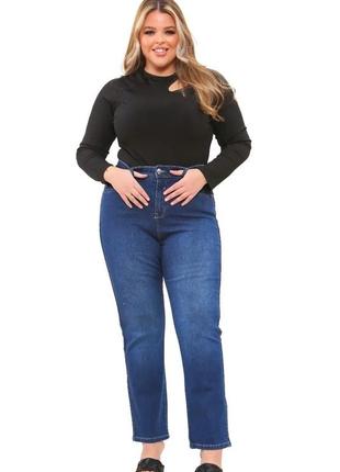 Стрейчевые джинсы большой размер