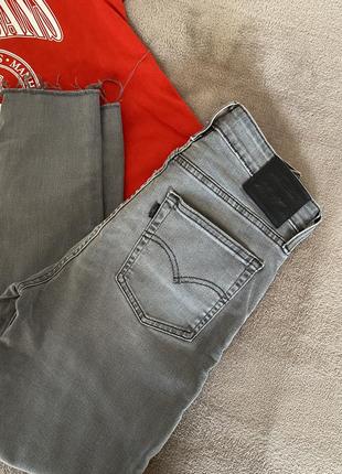 Сірі джинси скінні в ідеальному стані