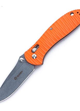 Складной нож ganzo g7392p-or оранжевый