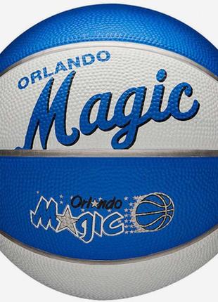 М'яч баскетбольний wilson nba team retro bskt mini orl magic size3