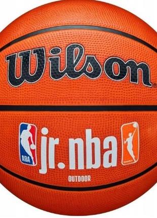 М'яч баскетбольний wilson jr nba fam logo auth outdoor bskt size 5