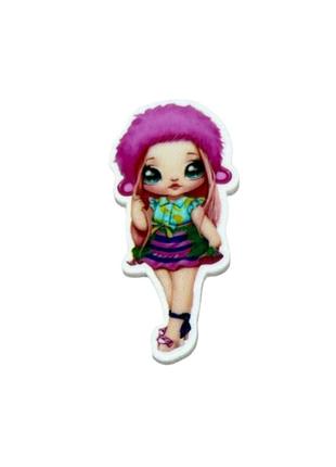 Серединка для бантиків na na na surprise dolls, пластик 4 см, арт 07805, 1 шт, різнокольоровий