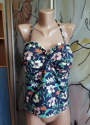 Верх от купальника с отличным утягивающим эффектом, 52-54, matalan