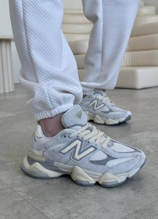 Кроссовки nb 9060 quartz grey cream