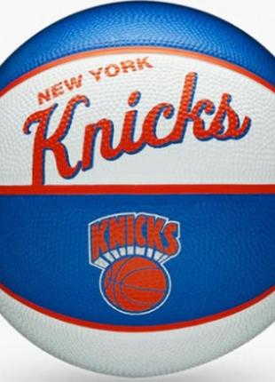 М'яч баскетбольний wilson nba team retro bskt mini ny knicks size3