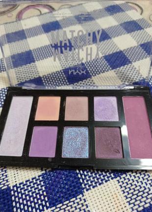 Палетка теней matchy от nyx