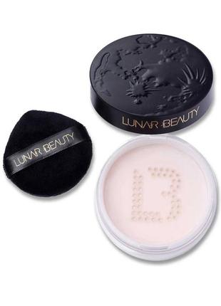 Розсипчаста пудра для обличчя lunar beauty lunarversal translucent setting powder 20g5 фото