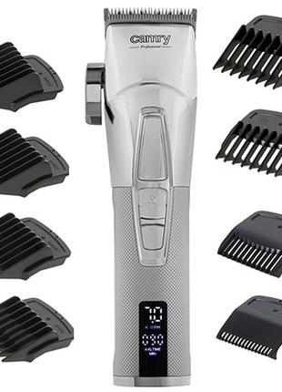 Профессиональная машинка для стрижки волос с жк-дисплеем camry cr 2835s