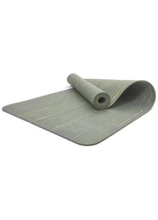 Килимок для йоги reebok camo yoga mat зелений уні 176 х 61 х 0,5 см
