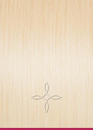 Натуральные славянские волосы на трессе 45-50 см 100 грамм, блонд №60