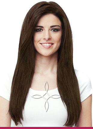 Натуральные славянские волосы на трессе 45-50 см 100 грамм, шоколад №03