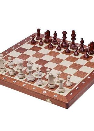 Шахи madon турнірні інтарсія №6 коричневий, бежевий уні 53х53см арт md96