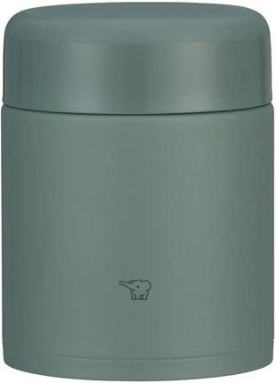 Пищевой термоконтейнер zojirushi sw-ka52gm 0.52l sage green