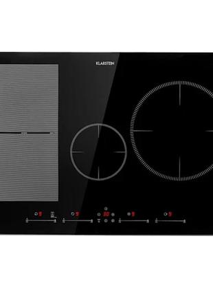 Индукционная варочная панель поверхность delicatessa 77 гибридная