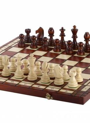 Шахи madon турнірні інтарсія №8 коричневий, бежевий уні 54х54см арт md98