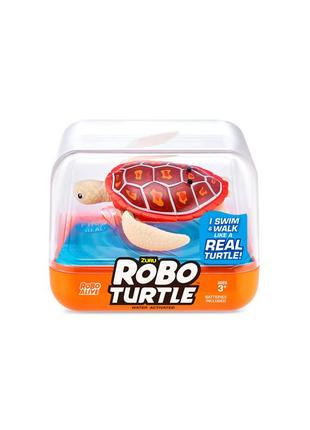 Інтерактивна іграшка робочерепаха pets & robo alive 7192uq1-3 бежева3 фото