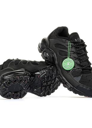 Nike air max terrascape plus full black оригинал комплектация stock x чорный цвет nike air max terrascape plus