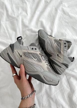 Nike m2k tekno grey reflective женсике кроссовки найк м2к nike m2k tekno grey качестов топ оригинал m2k найк