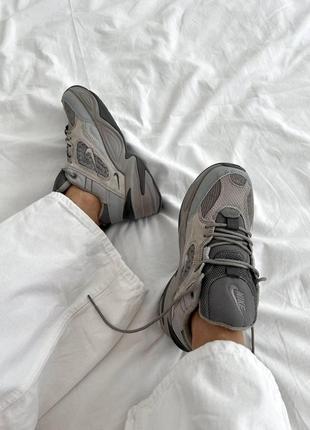Nike m2k tekno grey reflective жіночі кросівки найк м2к nike m2k tekno grey якісний топ оригінал m2k найк10 фото