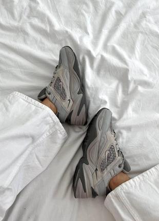 Nike m2k tekno grey reflective жіночі кросівки найк м2к nike m2k tekno grey якісний топ оригінал m2k найк7 фото