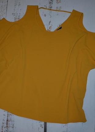 Блуза с открытыми плечами f&amp;f 20 размер