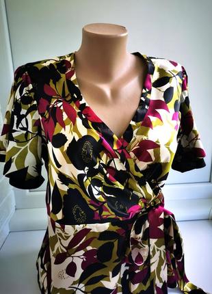 Красивая блуза из натурального шёлка3 фото