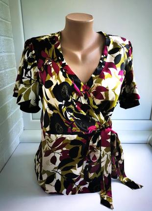 Красивая блуза из натурального шёлка1 фото
