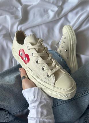 Кеди converse x comme des garcons play