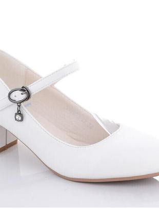 Туфлі жіночі aba 7053-27/40 білі 40 розмір