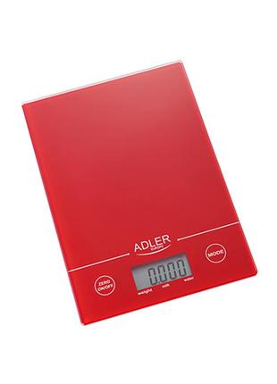 Кухонные весы электронные adler ad 3138 r