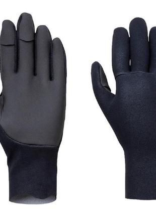 Рукавички shimano chloroprene exs 3 cover gloves m к:black