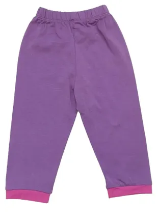 Штанишки для девочки р80 фиолетовые турция1 фото