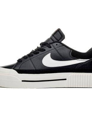 Кроссовки найк nike nike court legacy black