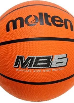 М'яч баскетбольний molten mb 6 size 6