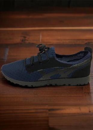 Легкі чорні кросівки сітка 43 розмір. літні текстильні кросівки сітка. модель 96621. yf-823 колір: синій