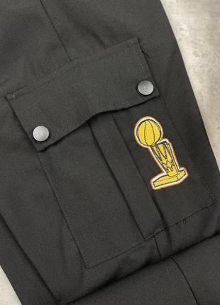 Брендові чоловічі спортивні штани / якісні штани louis vuitton в чорному кольорі на кожен день5 фото