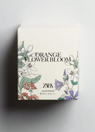 Zara orange flower bloom edp 90ml