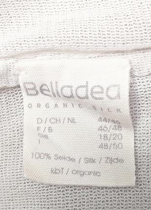 Balladea 100% organic silk нежный лонгслив из органического шёлка сеточка5 фото